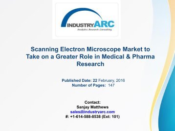 Scanning Electron Microscope Market