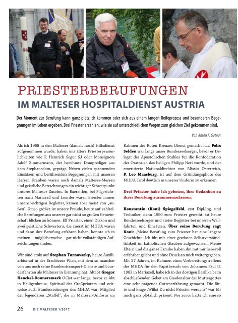 Die Malteser 01/2017