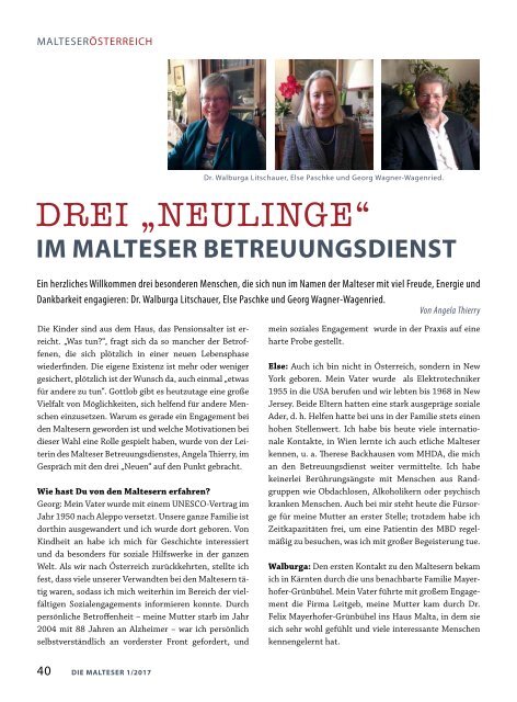 Die Malteser 01/2017