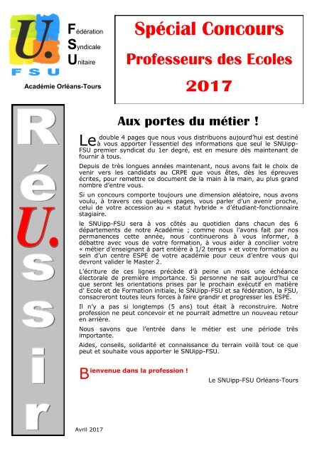 Réussir spécial concours 2017 combiné