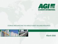 2016 AGI Corporate Presentation