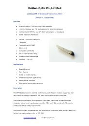 SFP BIDI Transceiver