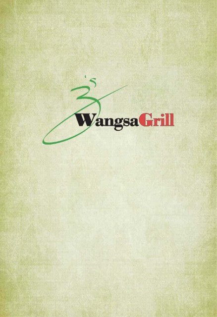 Menu Wangsa Grill