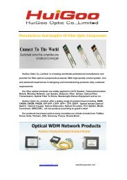 Fiber Optic Component CWDM DWDM WDM SFP
