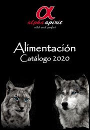 Catálogo AlphaSpirit ALIMENTACIÓN 2017