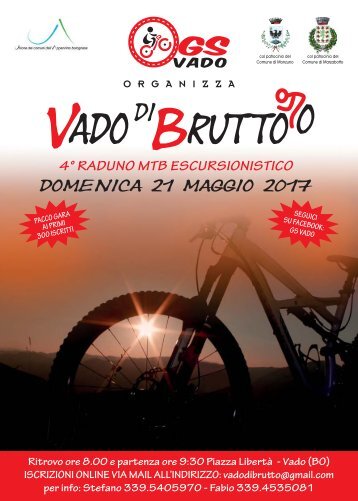 libretto ufficiale Vado di Brutto 2017