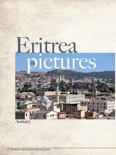 ERITREAN - THE ERITREAN AIRLINES INFLIGHT MAGAZINE 