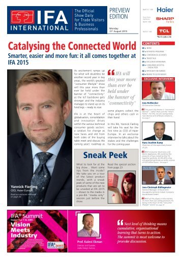 Preview Edition - IFA International