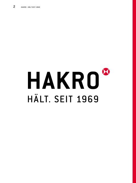 HAKRO-Katalog 2017