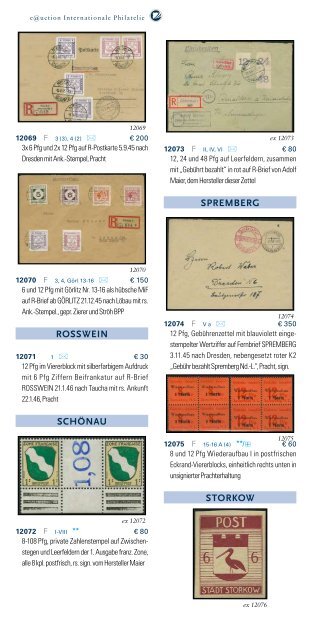 Auktionshaus Felzmann - Auktion-1014 - Philatelie