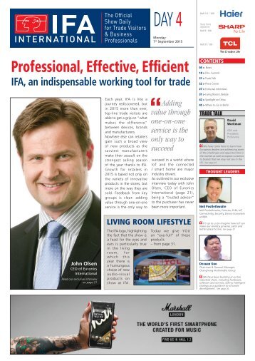 Day 4 - IFA International