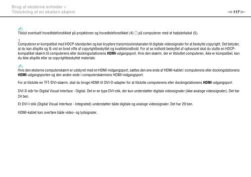 Sony VPCZ21M9E - VPCZ21M9E Mode d'emploi Danois