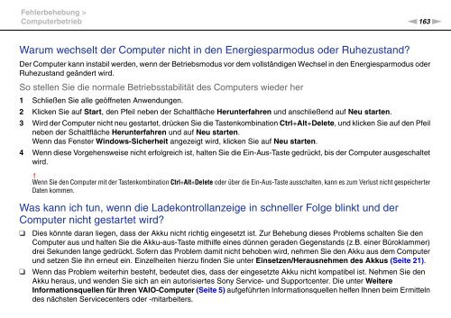 Sony VPCZ21M9E - VPCZ21M9E Mode d'emploi Allemand