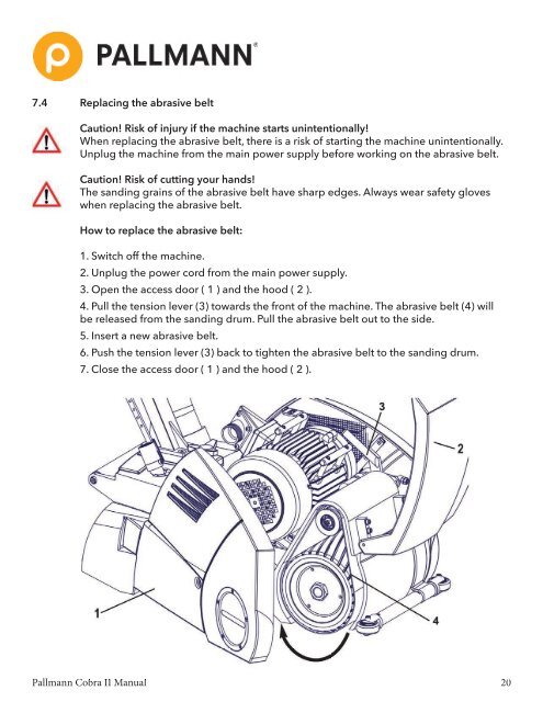 COBRA II Sanding Manual 01-17 v4