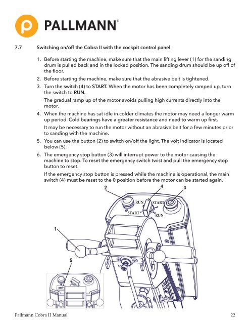 COBRA II Sanding Manual 01-17 v4