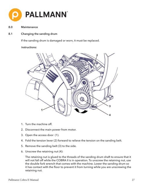 COBRA II Sanding Manual 01-17 v4