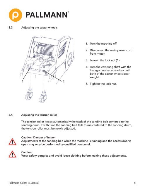 COBRA II Sanding Manual 01-17 v4