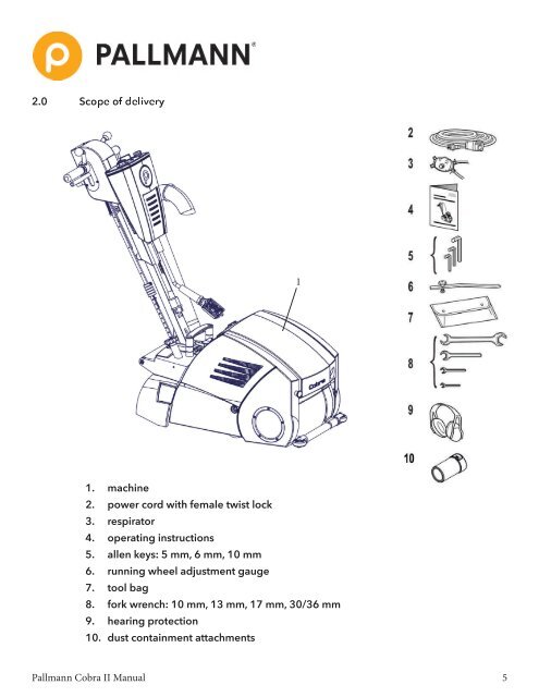 COBRA II Sanding Manual 01-17 v4