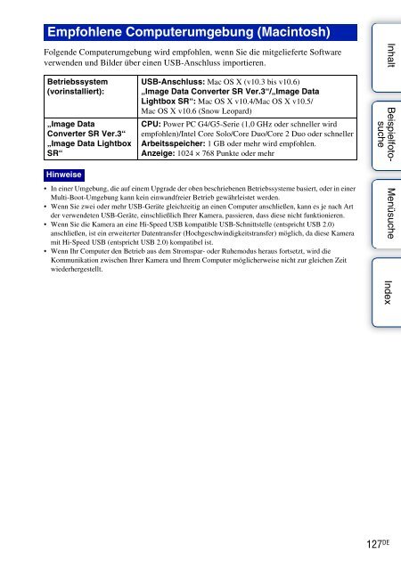 Sony NEX-3K - NEX-3K Guide pratique Allemand