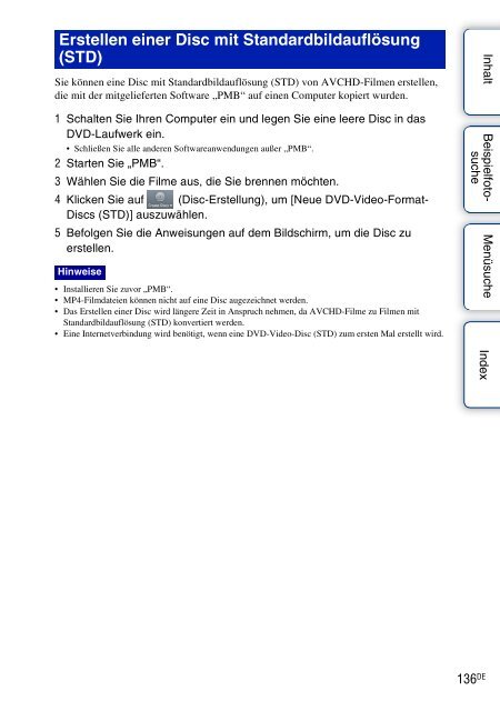 Sony NEX-3K - NEX-3K Guide pratique Allemand