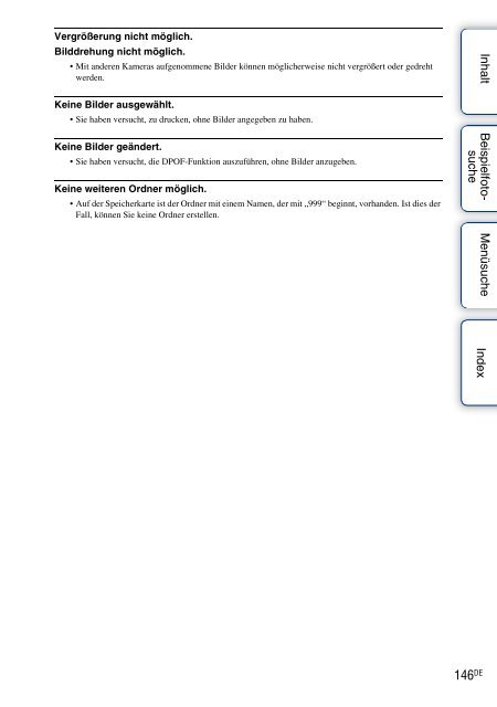 Sony NEX-3K - NEX-3K Guide pratique Allemand