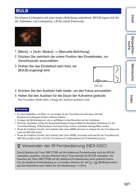 Sony NEX-3K - NEX-3K Guide pratique Allemand