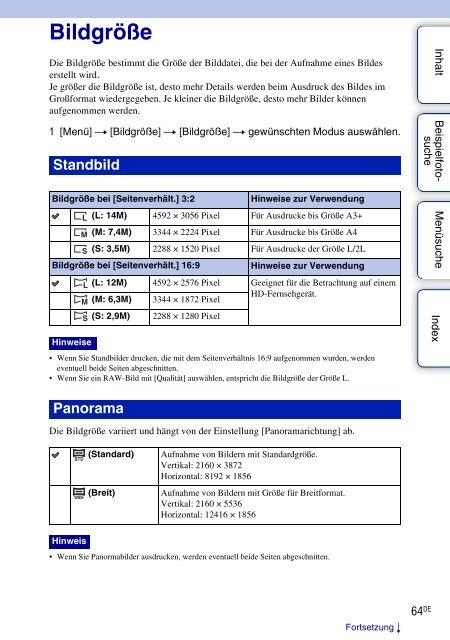 Sony NEX-3K - NEX-3K Guide pratique Allemand