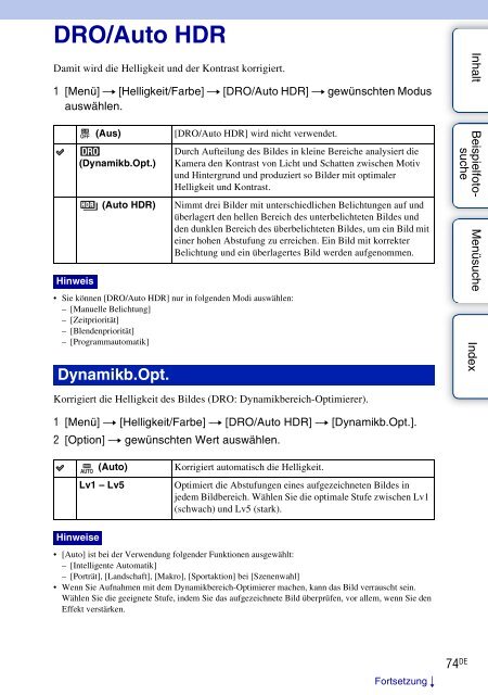 Sony NEX-3K - NEX-3K Guide pratique Allemand