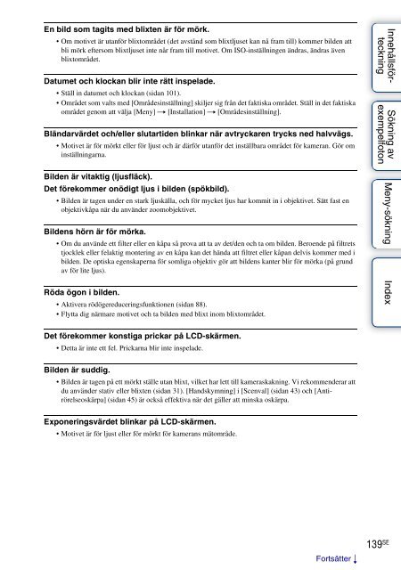 Sony NEX-3K - NEX-3K Guide pratique Su&eacute;dois