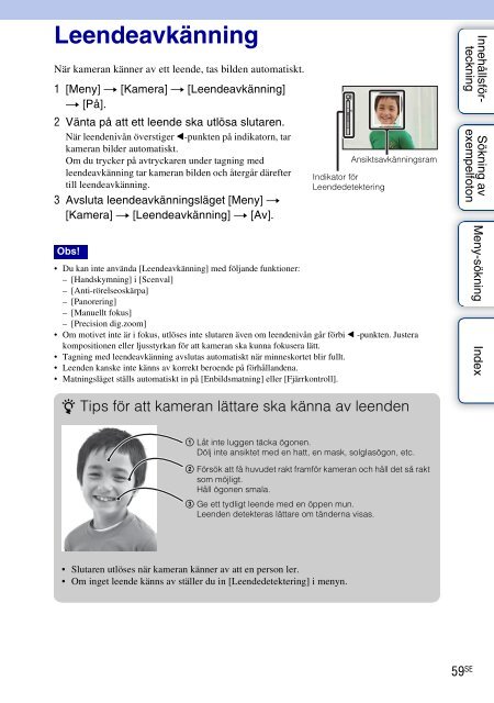 Sony NEX-3K - NEX-3K Guide pratique Su&eacute;dois