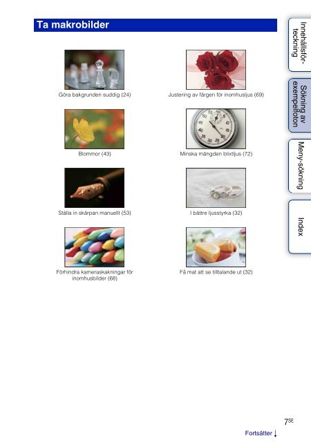 Sony NEX-3K - NEX-3K Guide pratique Su&eacute;dois