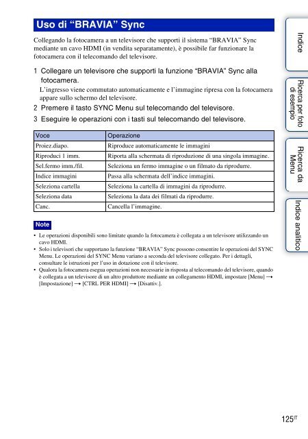 Sony NEX-3K - NEX-3K Guide pratique Italien