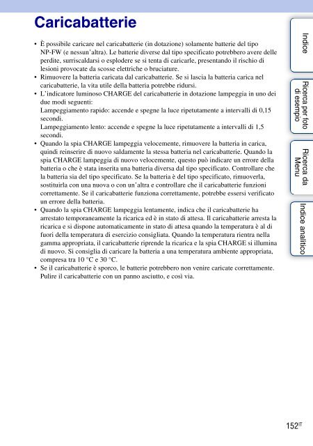 Sony NEX-3K - NEX-3K Guide pratique Italien