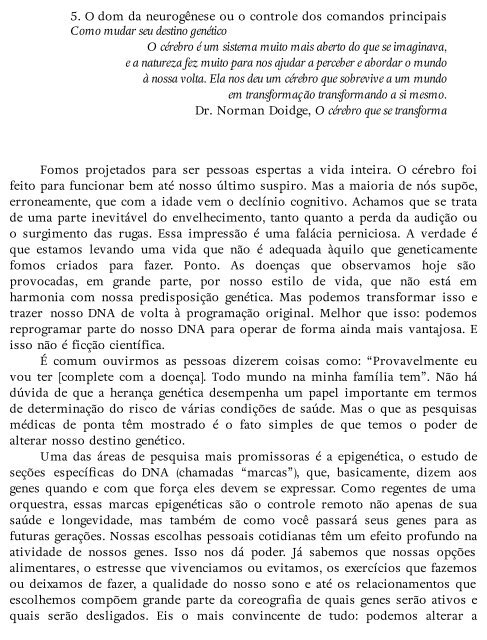 A dieta da mente David Perlmutter