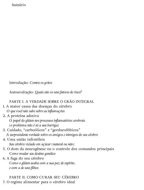 A dieta da mente David Perlmutter