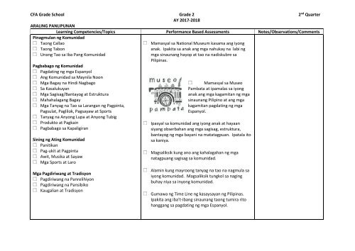 LC Scope &amp; Sequence_Q2