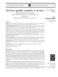 Service quality models: a review - FTSM