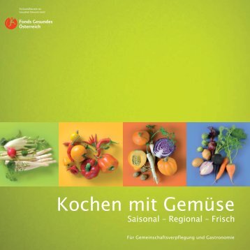 Kochen mit Gemüse - ess.art