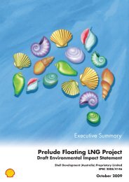 Prelude Floating LNG Project Draft Environmental Impact ... - Shell