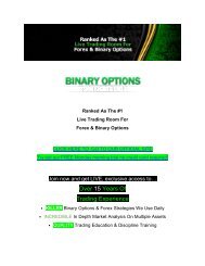 Live trading room binary signals