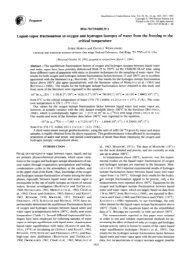 Liquid-vapor fractionation of oxygen and hydrogen isotopes of water ...