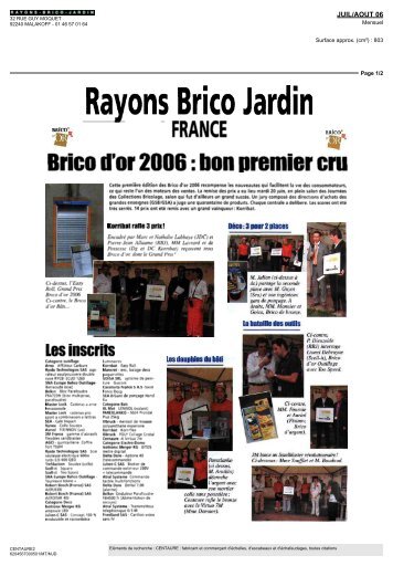 BRICO D OR RBJ.pdf - Centaure