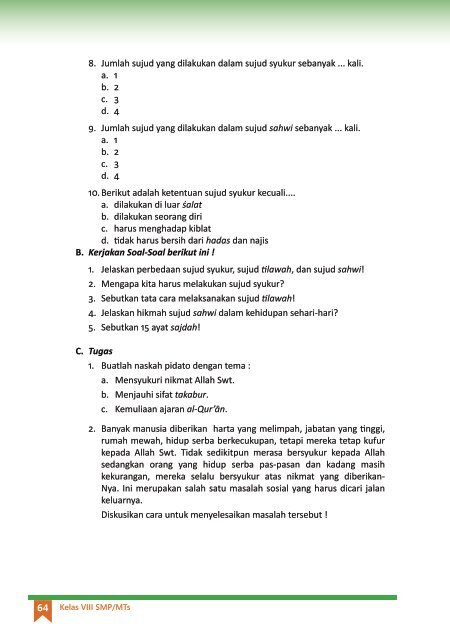 Sebutkan Tata Cara Melaksanakan Sujud Tilawah Menata Rapi