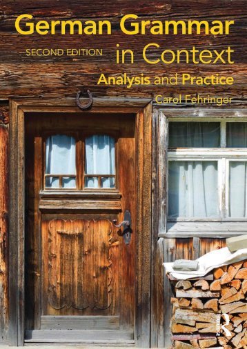 German Grammar in Context, 2nd Edition