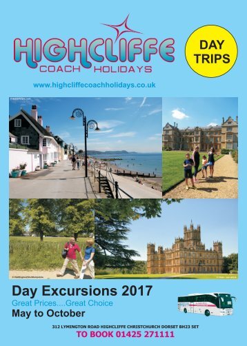 HCH 2017 -  Day Excursion Brochure 2nd edition