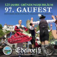 Festschrift Edelweiß Neubeuern 2017