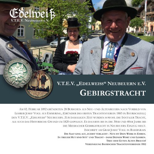 Festschrift Edelweiß Neubeuern 2017