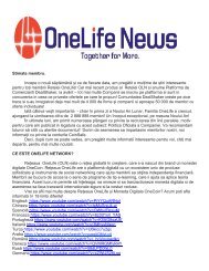 OneLife-NEWSLETTER_30.01.2017-tradus