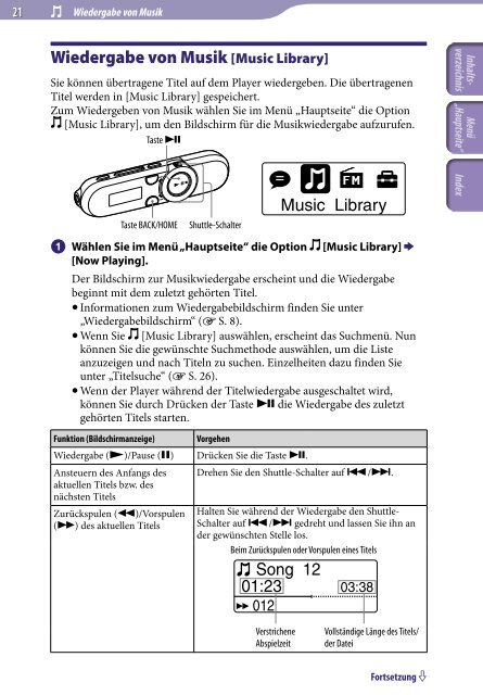 Sony NWZ-B153F - NWZ-B153F Consignes d&rsquo;utilisation Allemand