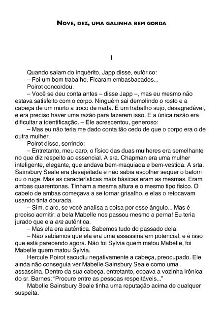 Agatha Christie - Uma Dose Mortal